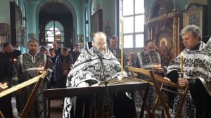 3 Пассия. Евангелие от Луки,  чтение.