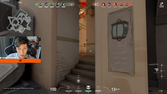 FNATIC BOASTER INSANE FADE VALORANT RANKED GAMEPLAY [Full Match VOD] смотреть онлайн