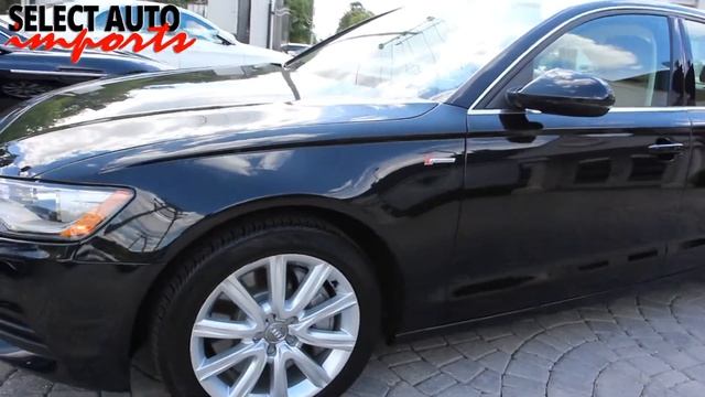 2014 Audi A6 3.0T Quattro Premium Plus, Phantom Black Pearl, Select Auto Imports in Alex, VA #20061 смотреть онлайн
