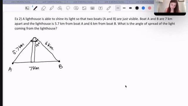 Sine Law/Cosine Law Word Problems смотреть онлайн