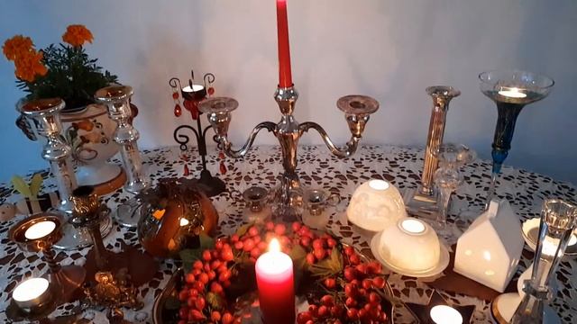 211.ОСЕННИЙ РЕЛАКС /подсвечники, какая красота! смотреть онлайн
