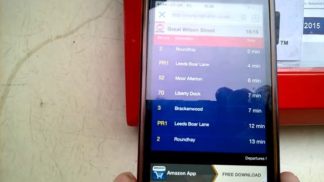 Find actual time of next bus with QR codes and NFC tags at West Yorkshire bus stops смотреть онлайн