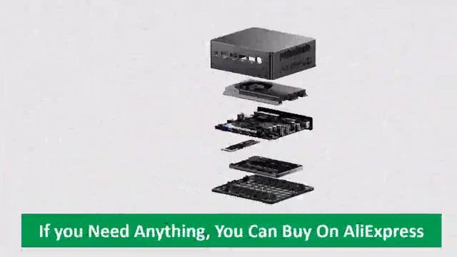 Topton Mini PC Gaming Computer