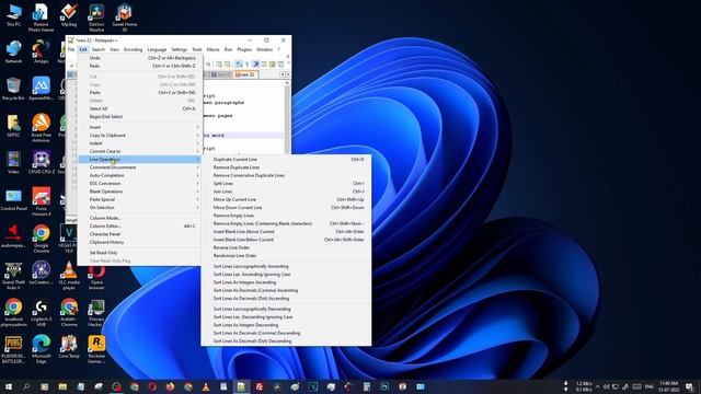 How To Remove Spaces Align Lines Correctly In Notepad ++ смотреть онлайн