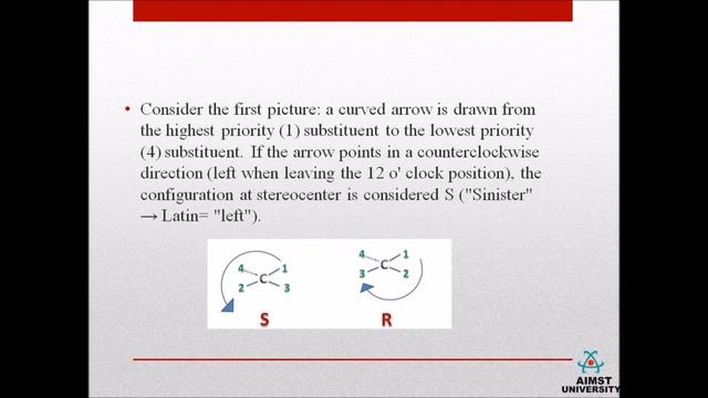 R and S nomenclature of chirality centers смотреть онлайн