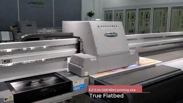 Гибридный УФ принтер Sprinter TrueColor TC-FR3221 Gen5 смотреть онлайн