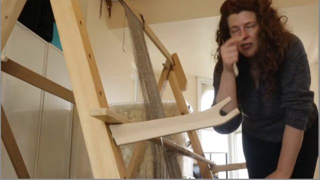 NEW Experiments with the Warp Weighted Loom Part 2 - Prehistoric Weaving Livestream смотреть онлайн