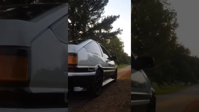 Sound on!🤤 #toyota #ae86 #hachiroku #initiald #engine #sound #jdm #racing #car смотреть онлайн