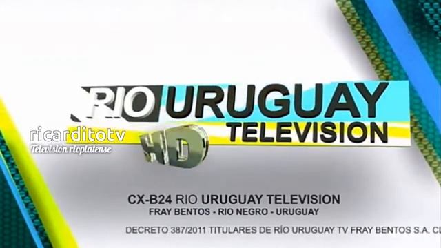 ID (1) - Río Uruguay Televisión, CXB24 TV Canal 12 - Fray Bentos, Uruguay смотреть онлайн