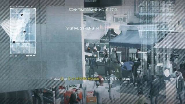 Call Of Duty  Advanced Warfare Introduction Movie Of Surveillance Camera And MANHUNT