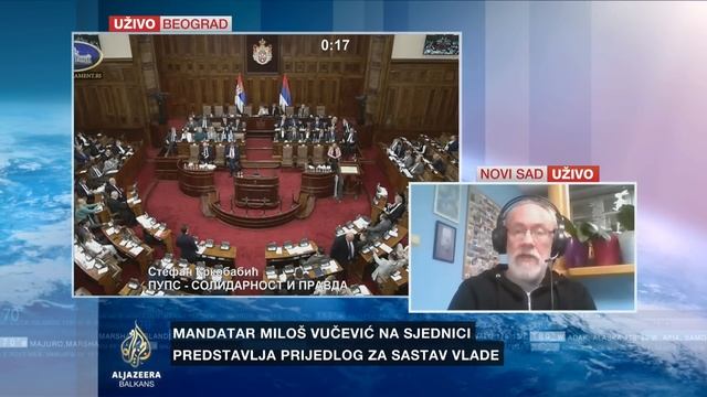Radosavljević: Vučić započinje zadnju odbranu svoje vlasti смотреть онлайн