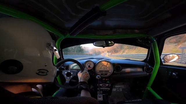 Nürburgring Nordschleife Touristenfahrten Schirra Mini Cooper S R56 смотреть онлайн