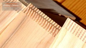 Шиповое соединение пилой без специальных приспособлений / Finger Joint