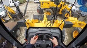 Управление фронтальным погрузчиком