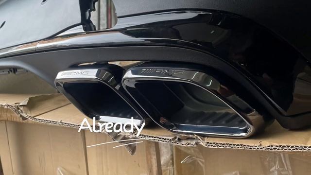 GLC Coupe 63 style diffuser installation смотреть онлайн