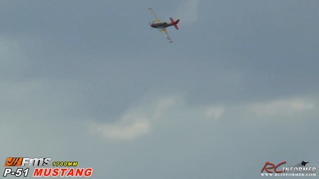 FMS P-51 MUSTANG RED TAIL 1700mm OFF THE SHELF Review By: RCINFORMER смотреть онлайн