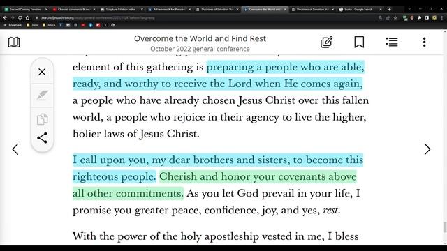 Recently Called to Be THE PEOPLE of the SECOND COMING! / New Fad of Not Wearing the Temple Garment? смотреть онлайн
