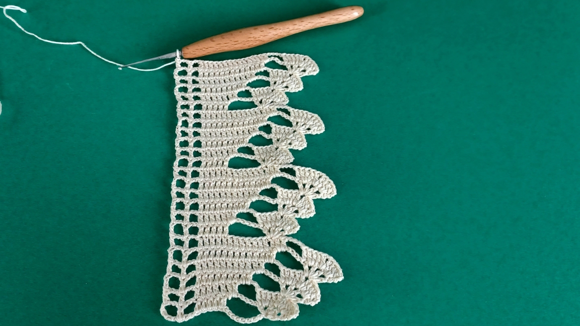 Кружево крючком, Кайма.