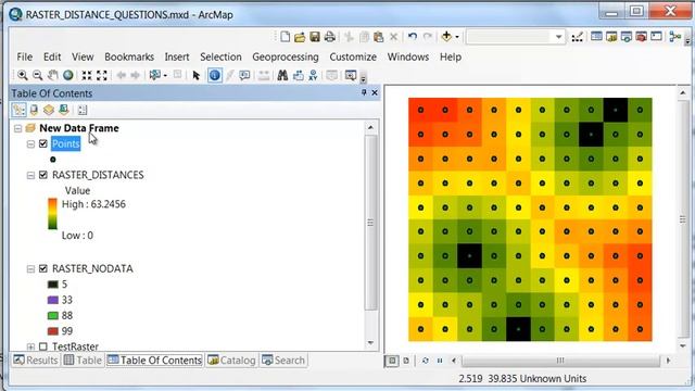 Raster Distance Analysis смотреть онлайн