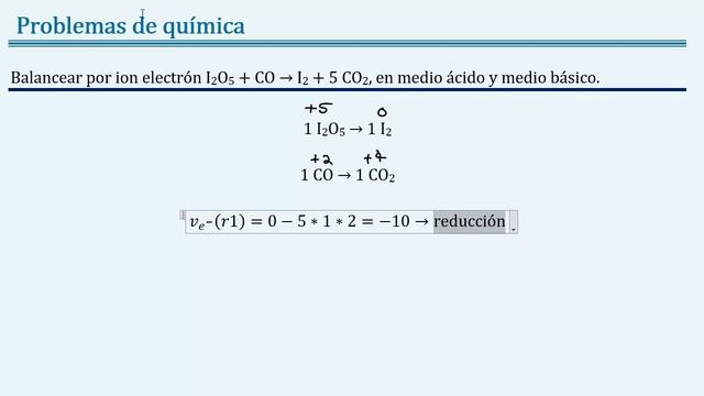 𝐁𝐚𝐥𝐚𝐧𝐜𝐞𝐚𝐫 por 𝐢𝐨𝐧 𝐞𝐥𝐞𝐜𝐭𝐫ó𝐧 𝐈𝟐𝐎𝟓 + 𝐂𝐎 → 𝐈𝟐 + 𝟓 𝐂𝐎𝟐 en medio á𝐜𝐢𝐝𝐨 y 𝐛á𝐬𝐢𝐜𝐨 смотреть онлайн