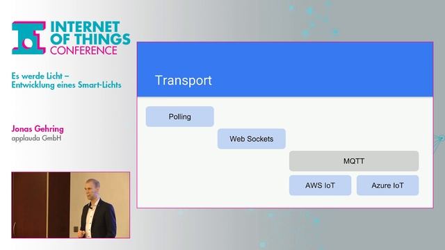 Es werde Licht - Entwicklung eines Smart-Lichts | Jonas Gehring auf der IOT Con 2018 смотреть онлайн