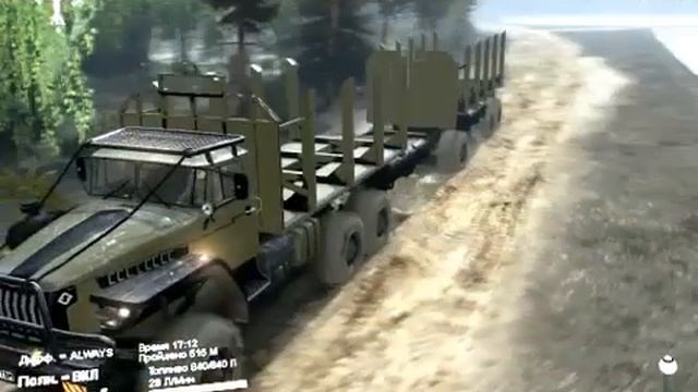 SpinTires обжорка смотреть онлайн