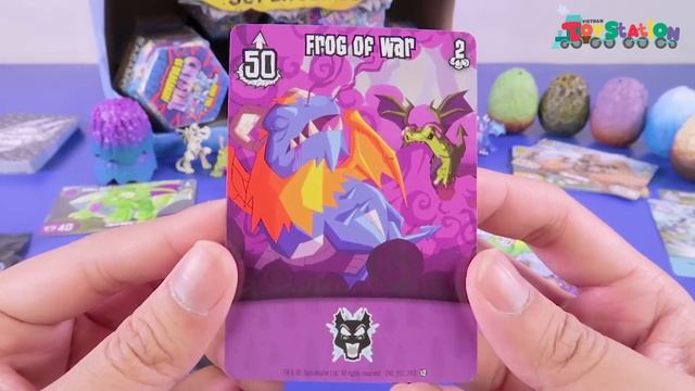 Đập trứng rồng Dragamonz tương tác chế độ battle thú vị ToyStation 493 смотреть онлайн