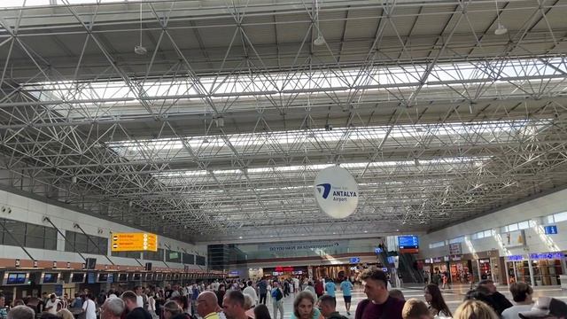 Улетаем из Турции! Прощаемся с морем и отелем! Рейс Анталья - Челябинск смотреть онлайн