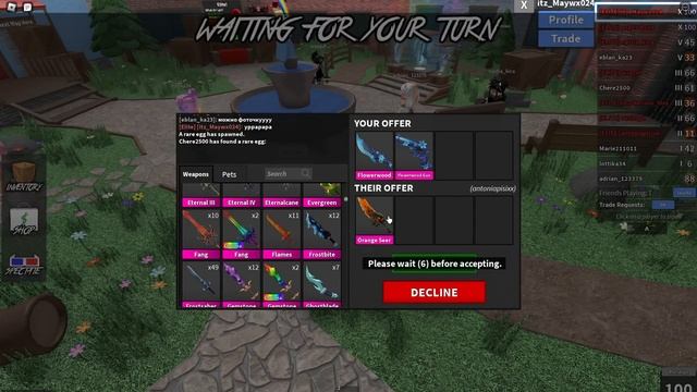 🤯ЧТО ДАЮТ ЗА НОВЫЙ FLOWERWOOD SET в ММ2//mm2❤️ смотреть онлайн