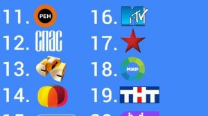 История логотипов телеканалов второго мультиплекса 1993-2024