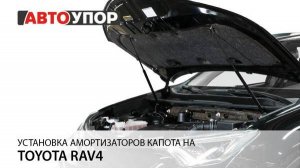 Toyota Rav 4 | Установка амортизаторов капота АвтоУПОР