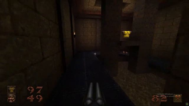 Quake Enhanced | E1M2: Castle of the Damned | Nightmare 100% | No comments смотреть онлайн