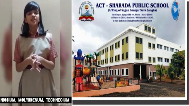 GRADE 7 SCIENCE Song on periodic table of elements Aafiza Inamdar and Tanmai Koti смотреть онлайн