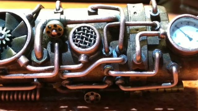 Steampunk. Чехол для зажигалки. Зажигалка своими руками. смотреть онлайн