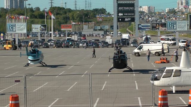 MBB Bo105CBS-5 & Bo105CBS-4 запуск-взлёт