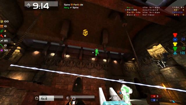 Quake Live: California (POV) Freeze Tag on Overkill [33 kills] [4/23/2022] смотреть онлайн