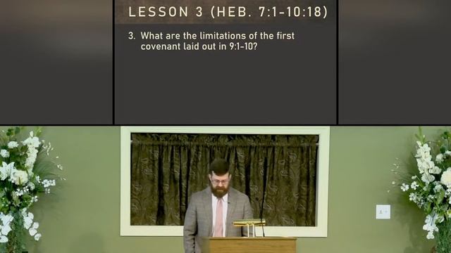Overview of the Epistles, Class #31: Hebrews 7:1–10:14 смотреть онлайн