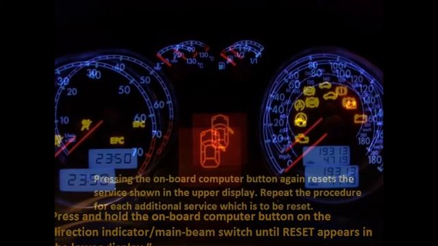 How to reset Oil service indicator MINI Cooper S 2006 - 2012 смотреть онлайн