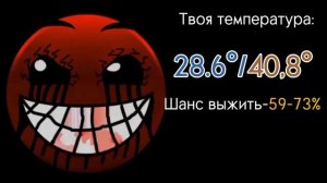 Твоя температура понизилась/повысилась до... /// Псих. лица ГД