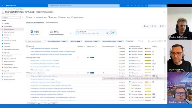 Microsoft Defender for Cloud - Using and understanding the portal смотреть онлайн