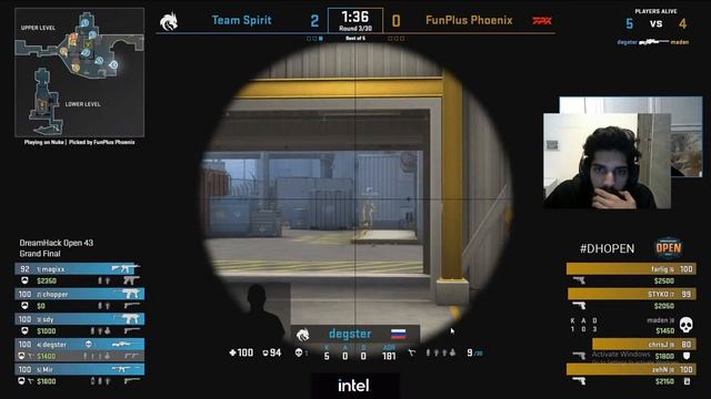 CSGO Live Watching Spirit vs FunPlus | Won masters game today :D смотреть онлайн