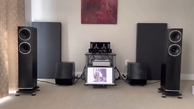 Black Ice F35 EL34 tubes+ Denafrips Pontus II dac + Fyne audio great sound! смотреть онлайн