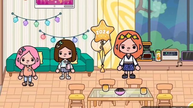 Лето тоса воса Современный особый дом🏠Набор Мебели Лучшие друзья👯🏝️🏖️🍊🍨🍋🌅🌇🎑🌆🏞️