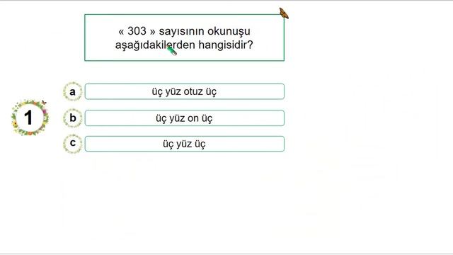 3.Sınıf Matematik | 3 Basamaklı Doğal Sayılar смотреть онлайн