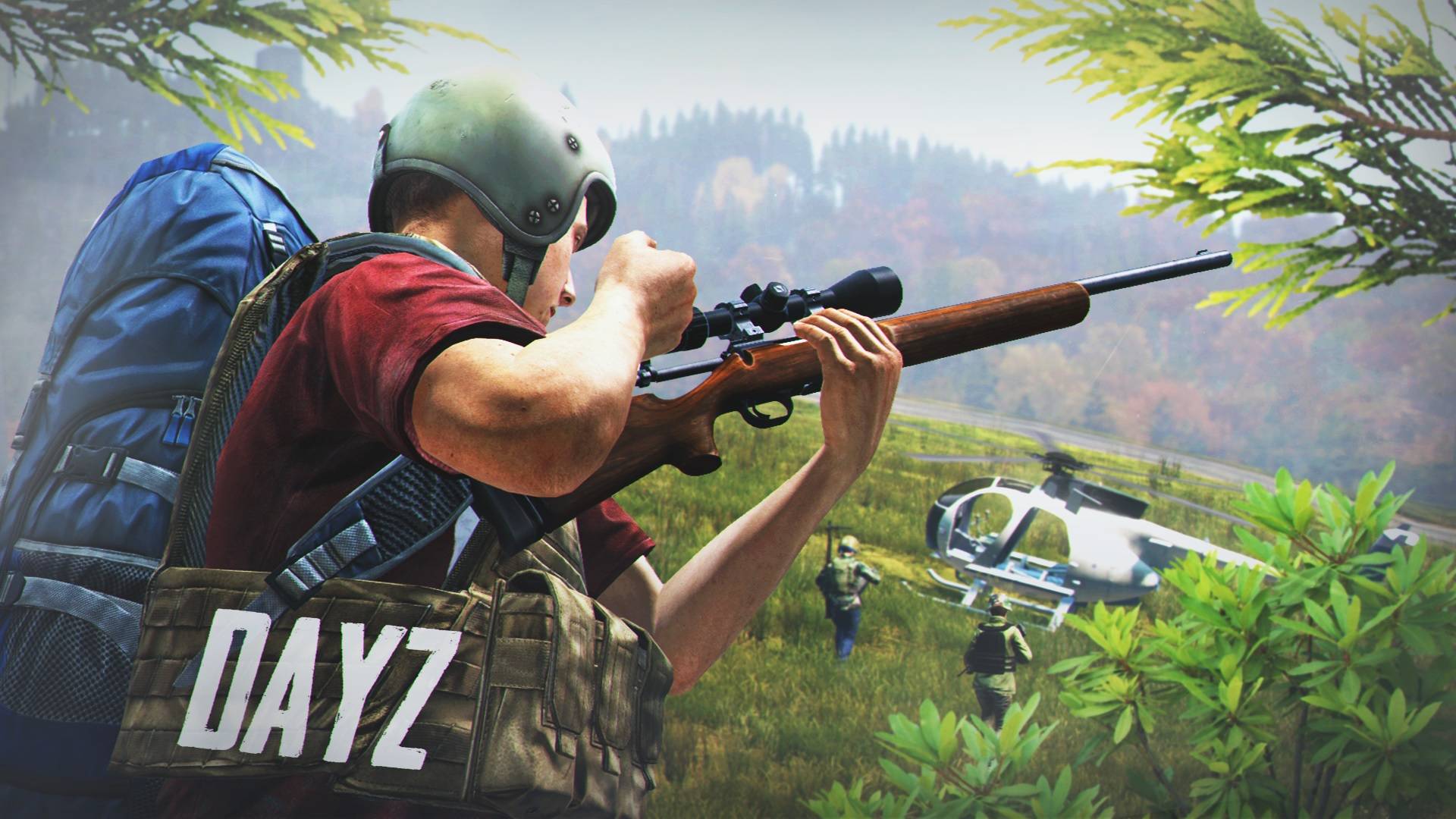 Поход на остров и файт за вертолёт в DayZ смотреть онлайн