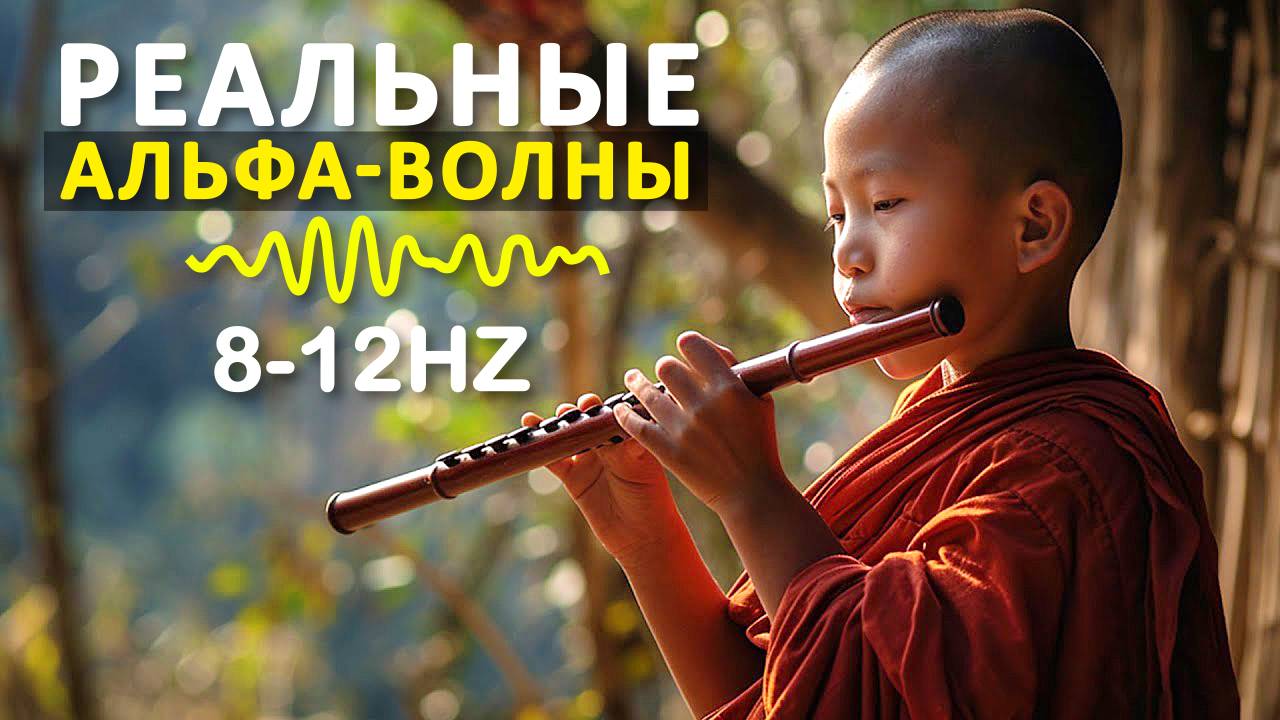 Музыка с Настоящими Альфа-волнами Для Снятия Усталости и Расслабления. Включай перед сном! смотреть онлайн