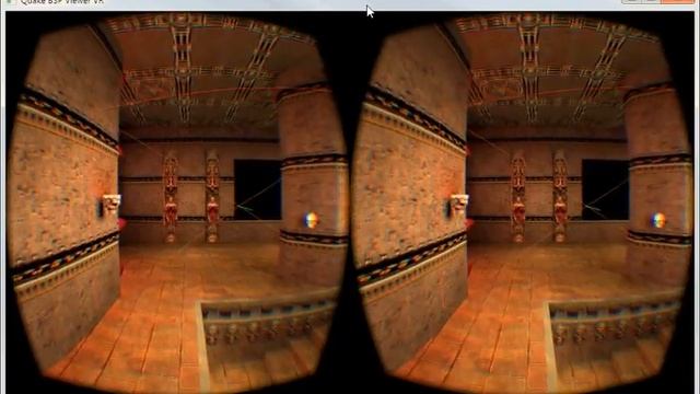 Quake BSP map viewer with Oculus DK2 support смотреть онлайн