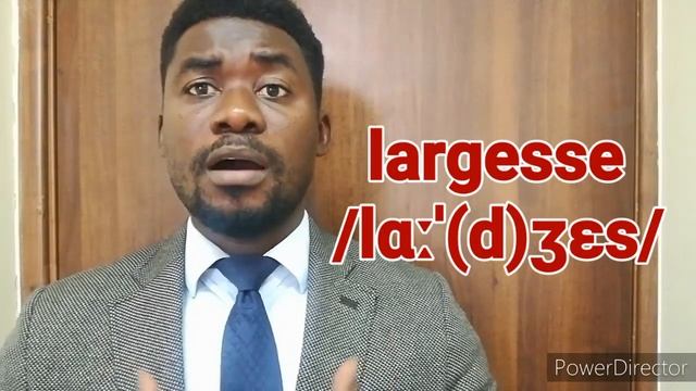 Word in focus : LARGESS смотреть онлайн