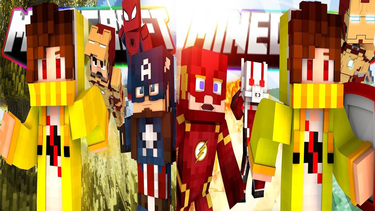 КАК СТАТЬ НАСТОЯЩИМ СУПЕРГЕРОЕМ В МАЙНКРАФТЕ?! ПРОХОЖДЕНИЕ КАРТЫ С МОДОМ FISK SUPER HEROES! СБОРНИК смотреть онлайн