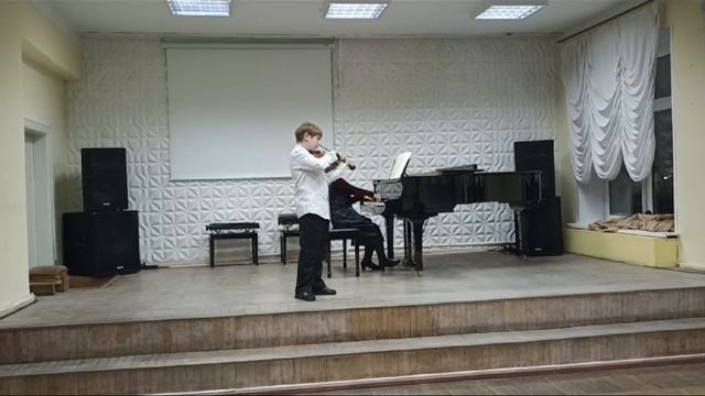 В. Третьяченко. Маленькое скерцо e - moll (исполняет уч. 4 кл. Филин Матвей) смотреть онлайн